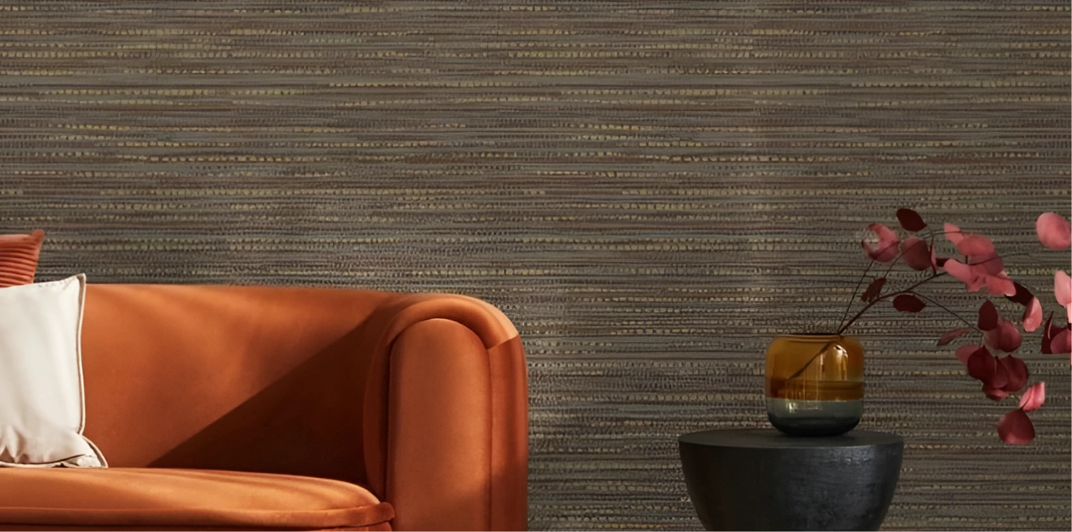 Brown Stripe wallpaper perfect for your room space